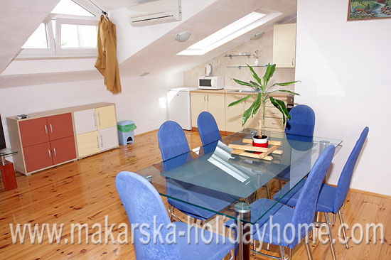 private accommodation Makarska - apartments Agnes A9 