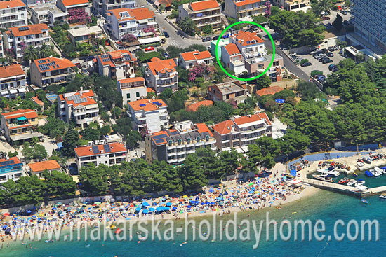 Vacation accommodation in Makarska - Apartments Agnes