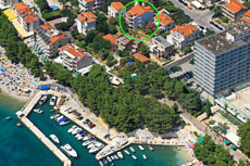 Chorwacja apartamenty przy plažy-Makarska Apartamenty Pivac