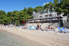 Пляжный отдых в Хорватии - Комнаты на пляже в Макарска