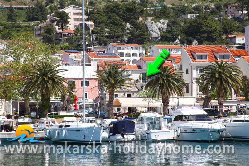 Baska Voda Ferienwohnung direkt am Meer - Apartment Mare / 02