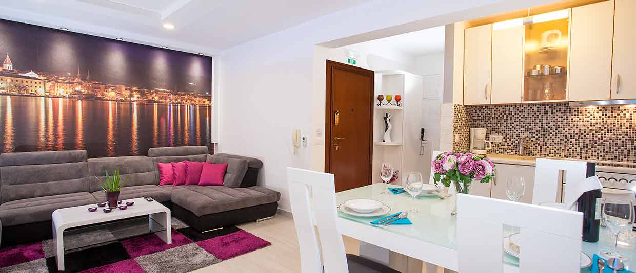 Apartmani Hrvatska - Makarska apartmani uz more za 4 osobe