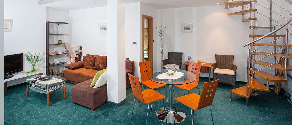Zakwaterowanie w Chorwacji - Makarska Apartamenty przy plaży Vesela A4