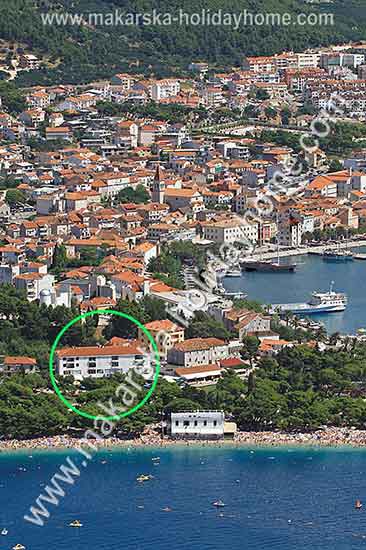 Makarska apartmani blizu plaže- Apartman Vesela