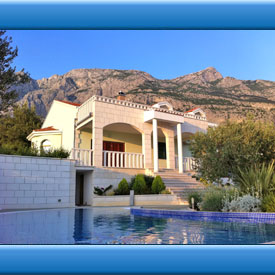 Ferienhaus mit pool Kroatien-Villa Marina Makarska