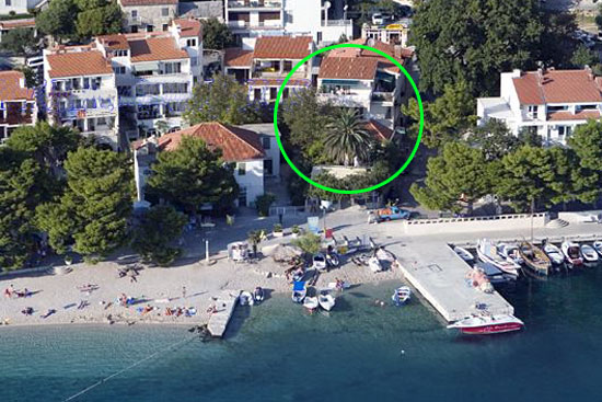 Apartments on the beach Brela-lidija