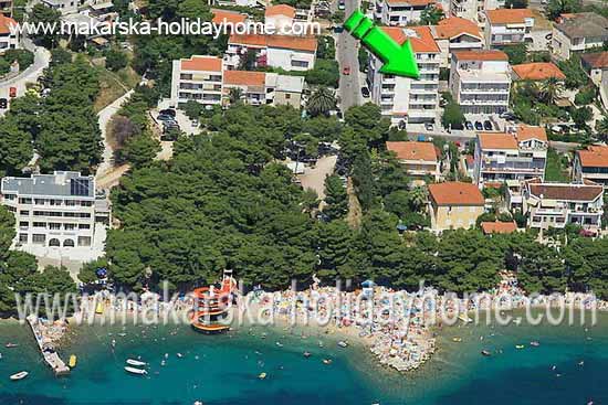 Urlaub in Kroatien - Ferienwohnung mit Meer Makarska-Apartment Kuzman
