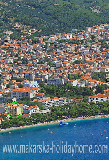 Makarska apartments for rent near the beach