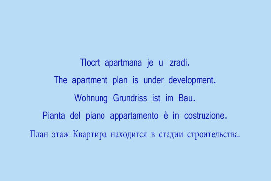  tlocrt apartman 3