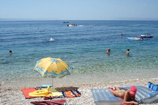 Chorwacja kwatery prywatne nad morzem  Drašnice