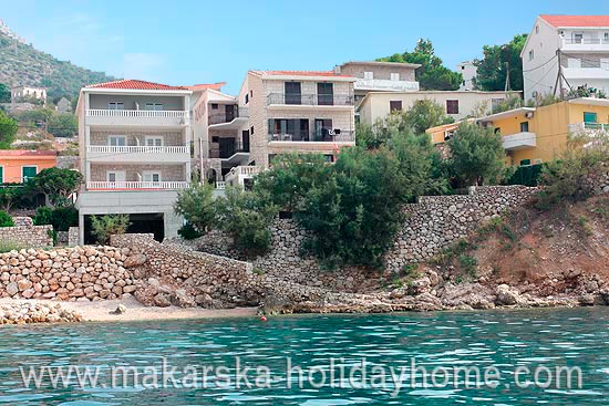 Chorwacja apartamenty nad morzem Makarska riwiera