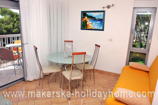 Unterkunft in der Nähe des Strandes in Makarska, Appartements Plaža