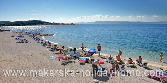 Apartments by the beach in Makarska, Apartment Plaža A5