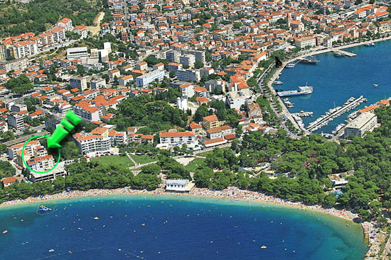 Private accommodation in Makarska Croatia - Apartments Sumić