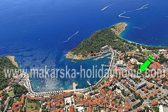 Makarska apartments for rent close to the sea