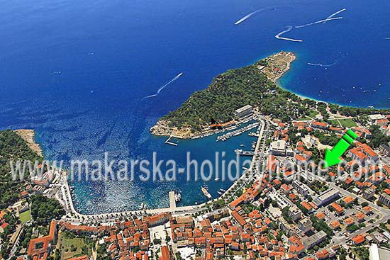 Makarska apartmani za iznajmljivanje blizu mora