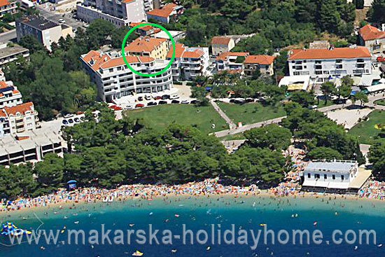 apartment Makarska private accommodation