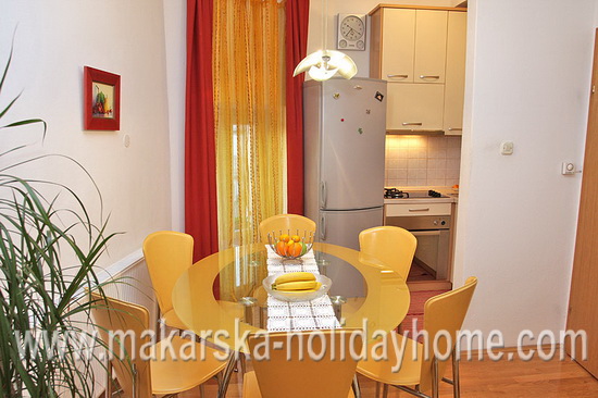 Appartement in Makarska für 8 Personen Appartement Julija