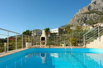 luxury villa with pool makarska