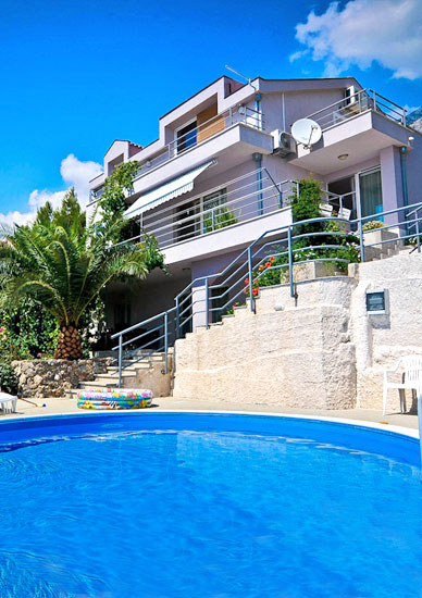 Luxury willa with pool for rent in Makarska Croatia