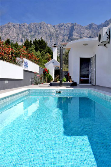 Villa Miranda ferienhaus mit pool in Makarska