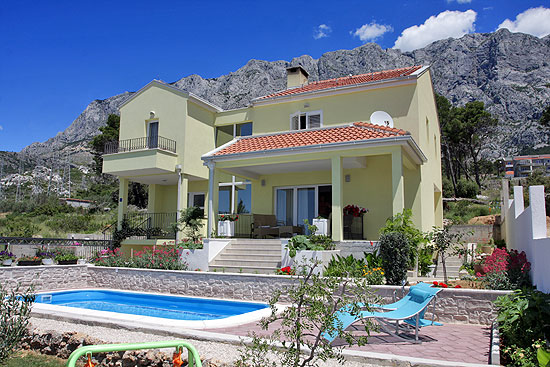 Kroatien Ferienhaus mit pool in Makarska - Villa Zdenka 