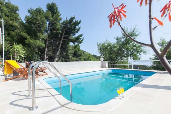 Ferienhaus mit Pool in Kroatien-Makarska-Villa Jelenka