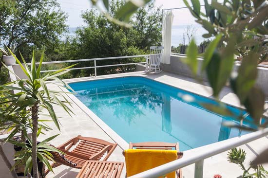 Ferienhaus mit Pool in Kroatien-Makarska-Villa Jelenka