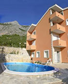 Horvátország apartmanok Makarska szállás  villa art