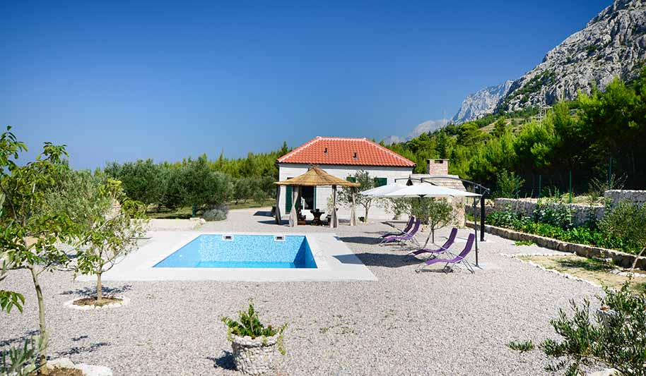 Ferienhaus mit Pool Makarska - Villa Skender / 02