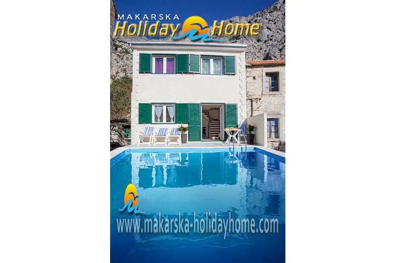 House with Pool Tucepi Croatia  - Villa Grube 05